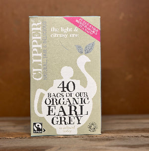 Clipper 40 Bags Of Organic Earl Grey Tea 96g