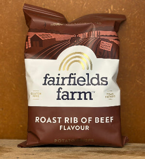 Fairefields Farm- Roast Rib Of Beef Crisps 40g