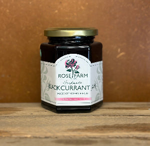 Rose Farm Blackcurrent Jam 340g