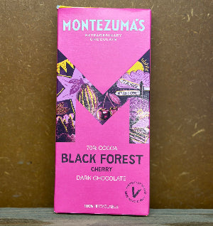 Montezuma's Black forest - Cherry Dark Chocolate 90g