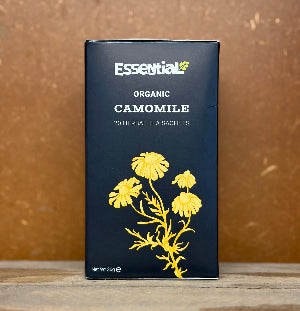 Essential Organic Camomile 20 Herbal Tea Sachets 36g