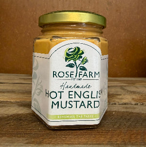 Rose Farm Hot English Mustard 170g