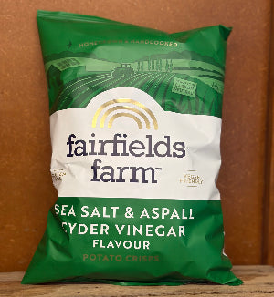 Fairfields Farm- Sea Salt &Aspall Cyder Vinegar Crsips 150g