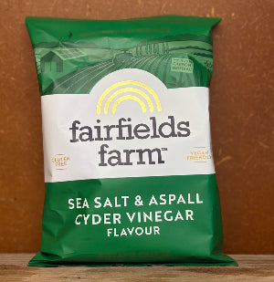 Fairfields Farm- Sea Salt & Aspall Cyder Vinegar Crisps 40g