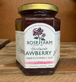Rose Farm Strawberry Jam 340g