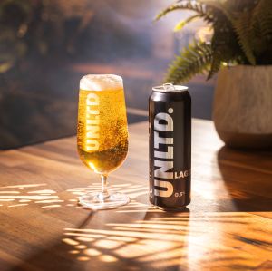 UNLTD Pale Larger (0.5 ABV) - Gluten Free (568ml)