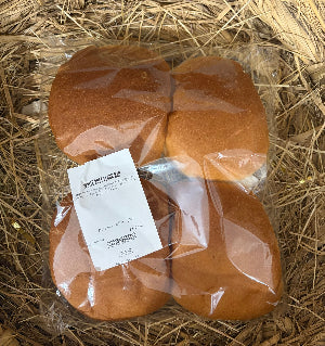 Fresh Baked Breads- White Rolls x4