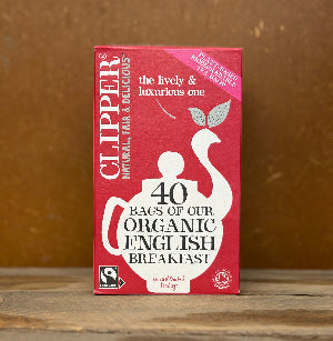 Clipper English Breakfast Tea Organic 40 bags