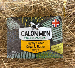 Calon Wen Organic Lightly Salted Butter (250g)