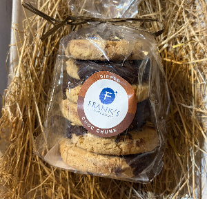 Franks Dipped Choc Chunk cookies 220g