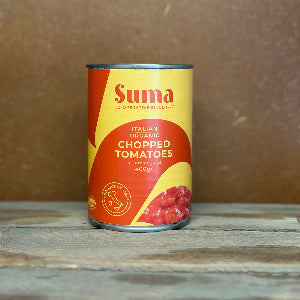 Chopped Tomatoes (400g) tinned, organic